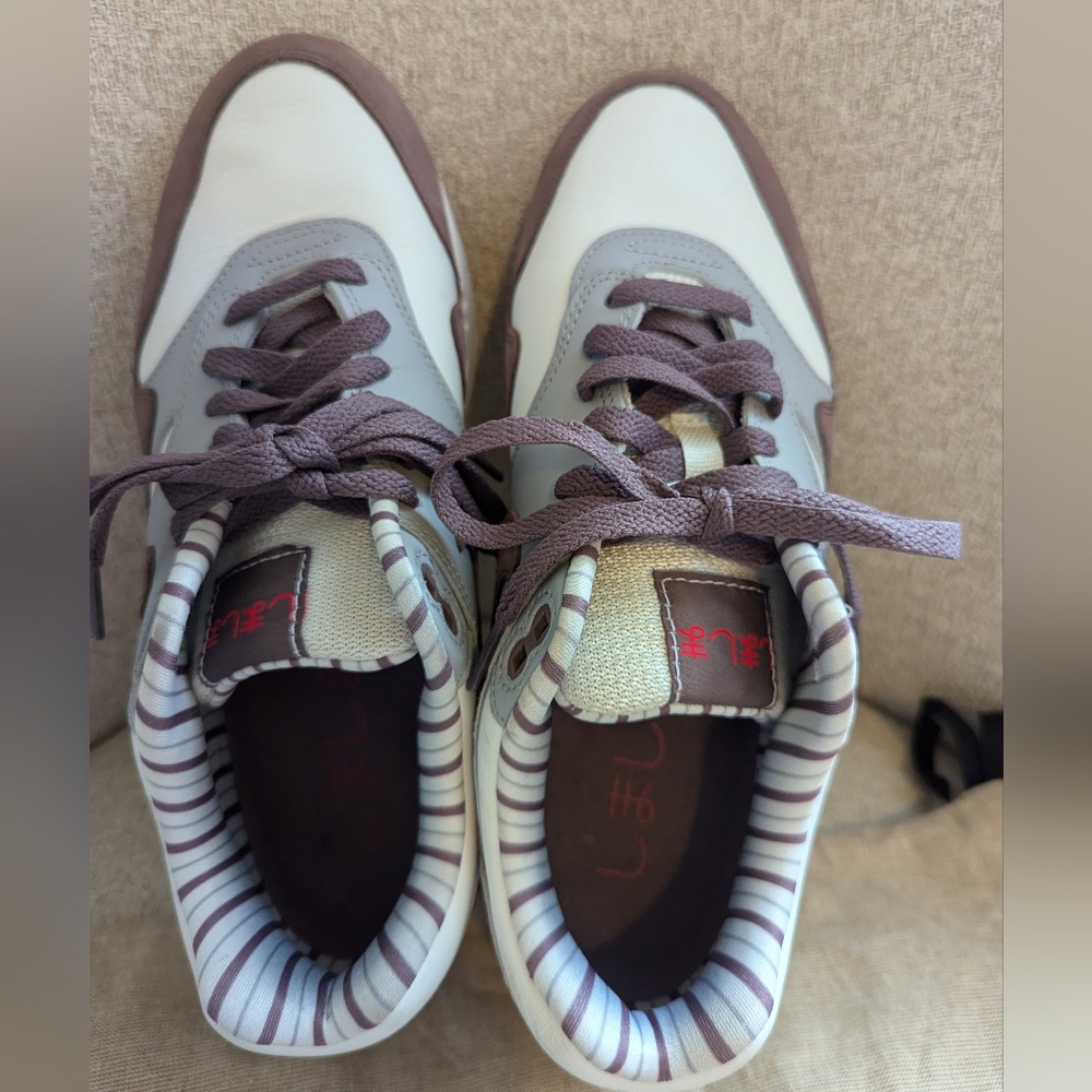 Nike Air Max Men's 1 PRM Shima Shima Brown White FB8916 100 2023 Size 8